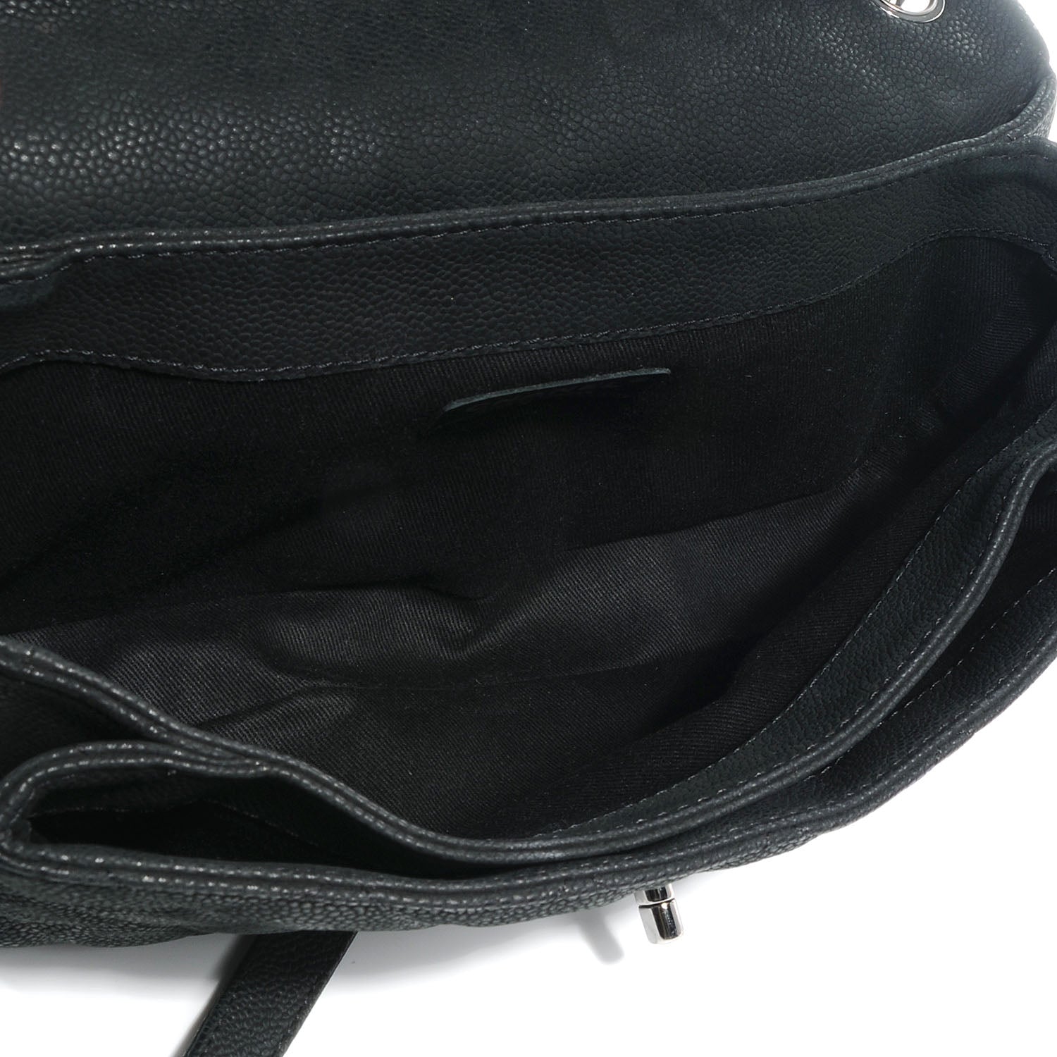 Chanel Iridescent Caviar Small Lady Pearly Flap Black 5 of 8
