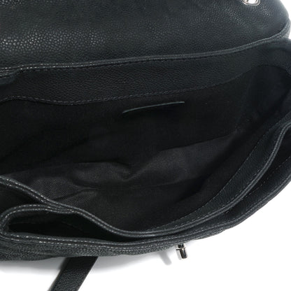 Chanel Iridescent Caviar Small Lady Pearly Flap Black 5 of 8