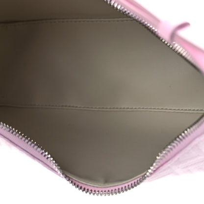 Givenchy Coated Canvas Logo 4G Embossed Small Moon Cut Out Shoulder Bag Blossom Pink 5 of 8