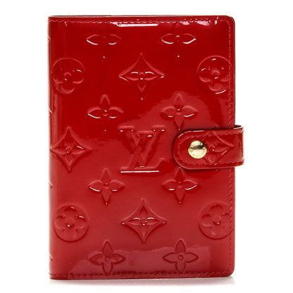 Louis Vuitton Vernis Small Ring Agenda Cover Pomme D'Amour 1 of 8