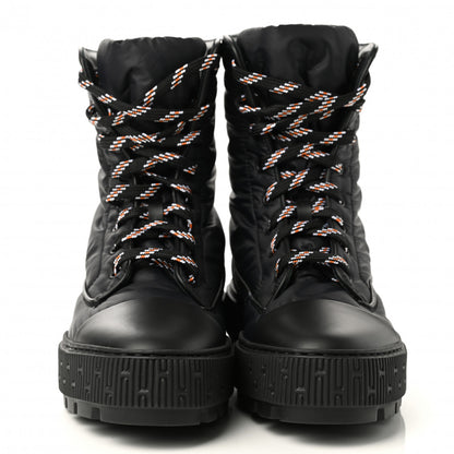 Hermes Calfskin Parachute Fresh Ankle Boots 40 Black 2 of 8