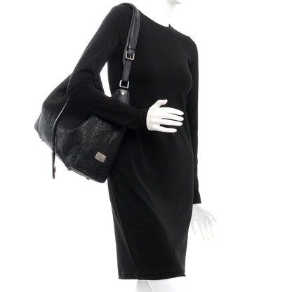 Louis Vuitton Monogram Lambskin Antheia Hobo PM Black 2 of 7