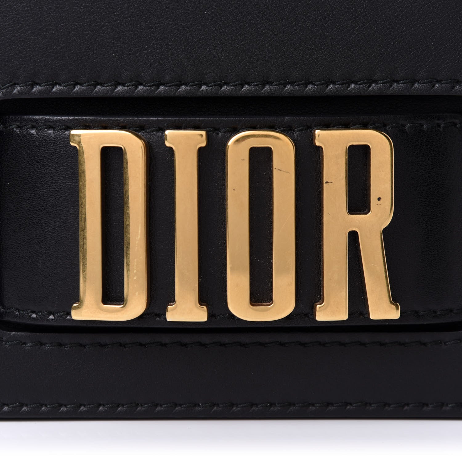 Christian Dior Smooth Calfskin Dio(r)evolution Flap Bag Black 15 of 15