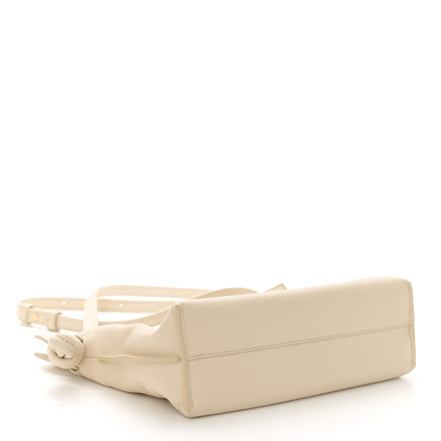 Loewe Calfskin Mini Flamenco Knot Clutch Angora 4 of 9