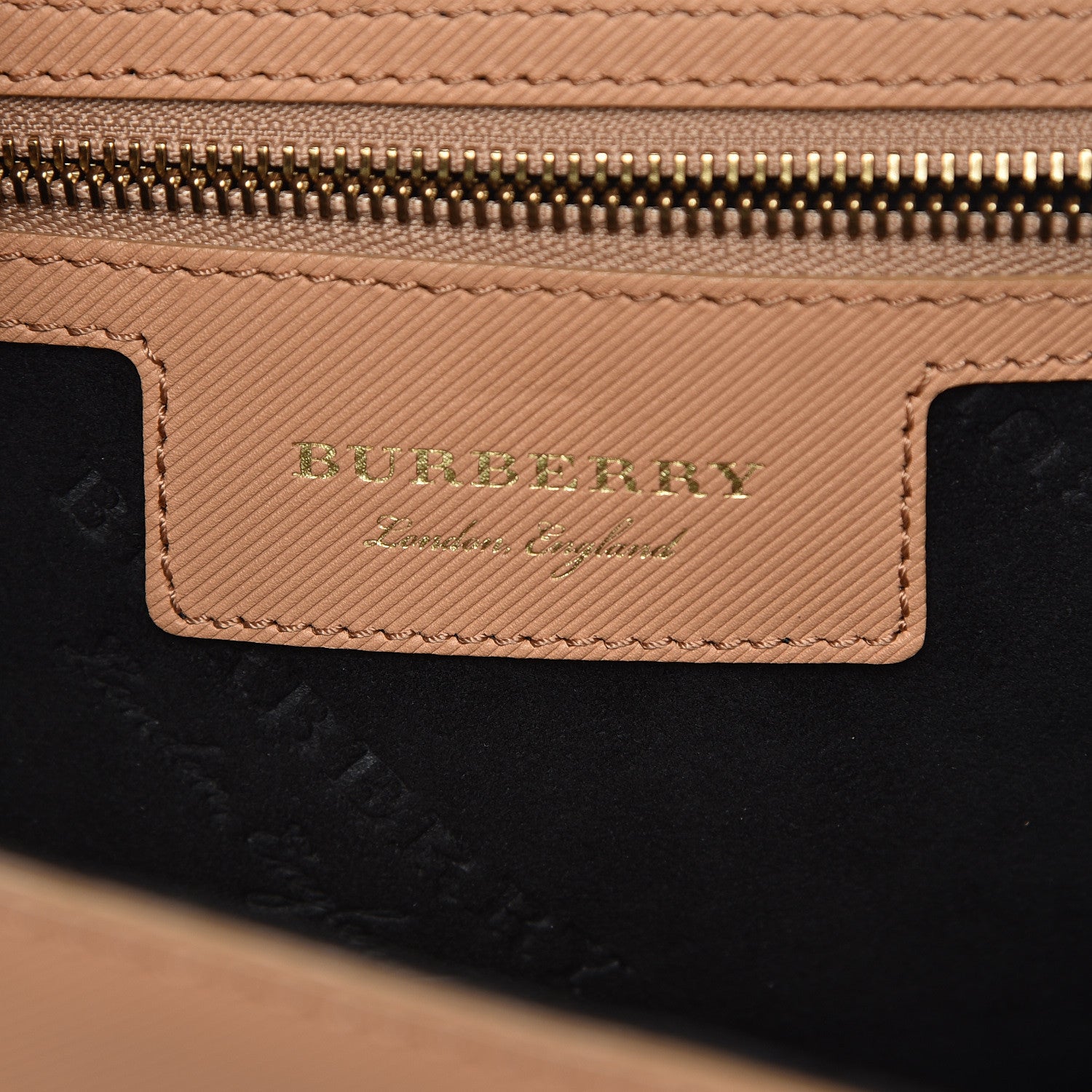 Burberry Trench Calfskin Large DK88 Top Handle Bag Pale Clementine 6 of 19
