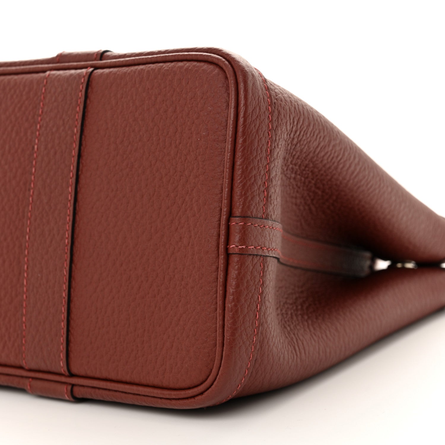 Hermes Vache Country Garden Party 30 TPM Rouge H 9 of 9