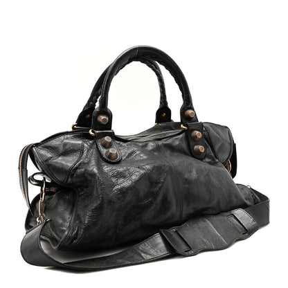 Balenciaga Agneau Giant 21 Rose Gold Hardware Part Time Black 4 of 10