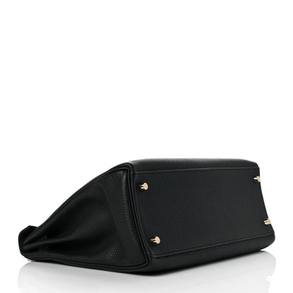 Hermes Togo Kelly Retourne 32 Black 4 of 14