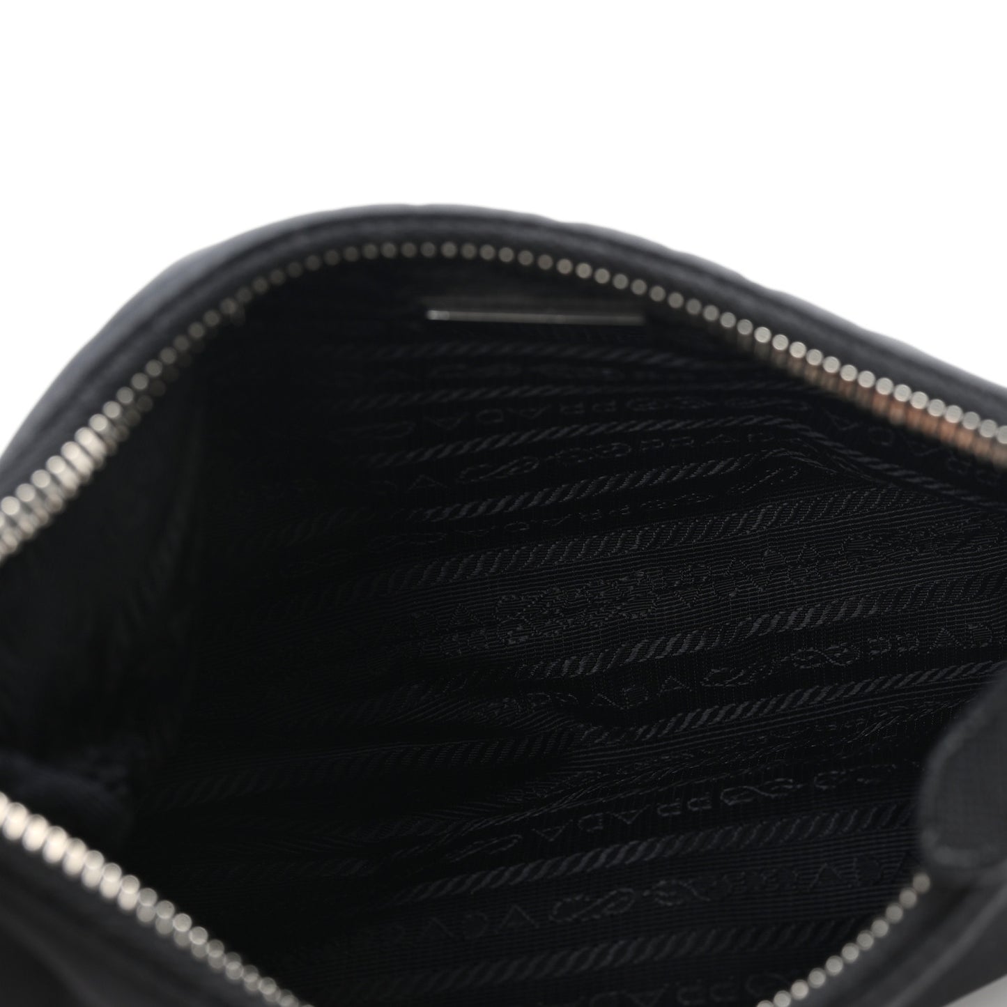 Tessuto Nylon Saffiano Mini Re-Edition 2005 Bag Black