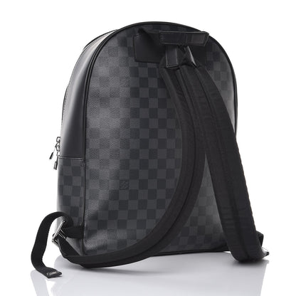 Louis Vuitton Damier Graphite Rope Josh Backpack Blue 3 of 6