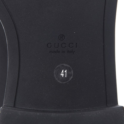 Gucci Microguccissima Knee High Riding Boots 41 Black 7 of 9