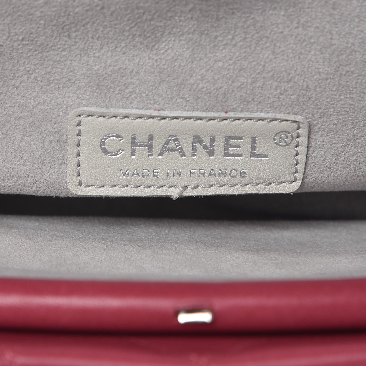 Chanel Lambskin Quilted Clutch Pink 6 of 8