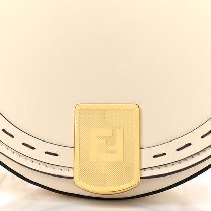 Fendi Vitello King Plexiglass Moonlight Shoulder Bag White Ice 8 of 11