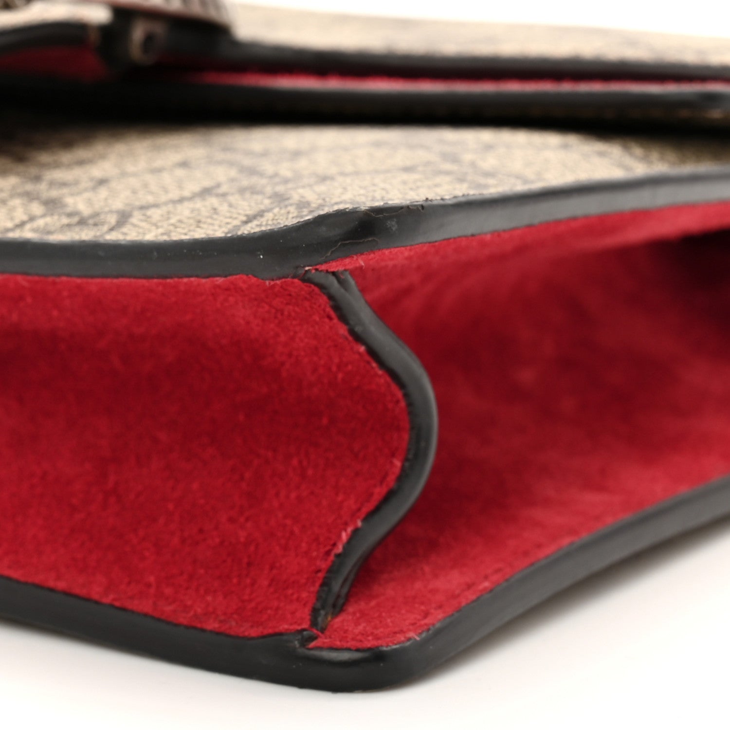 Gucci GG Supreme Monogram Mini Dionysus Shoulder Bag Hibiscus Red 10 of 10