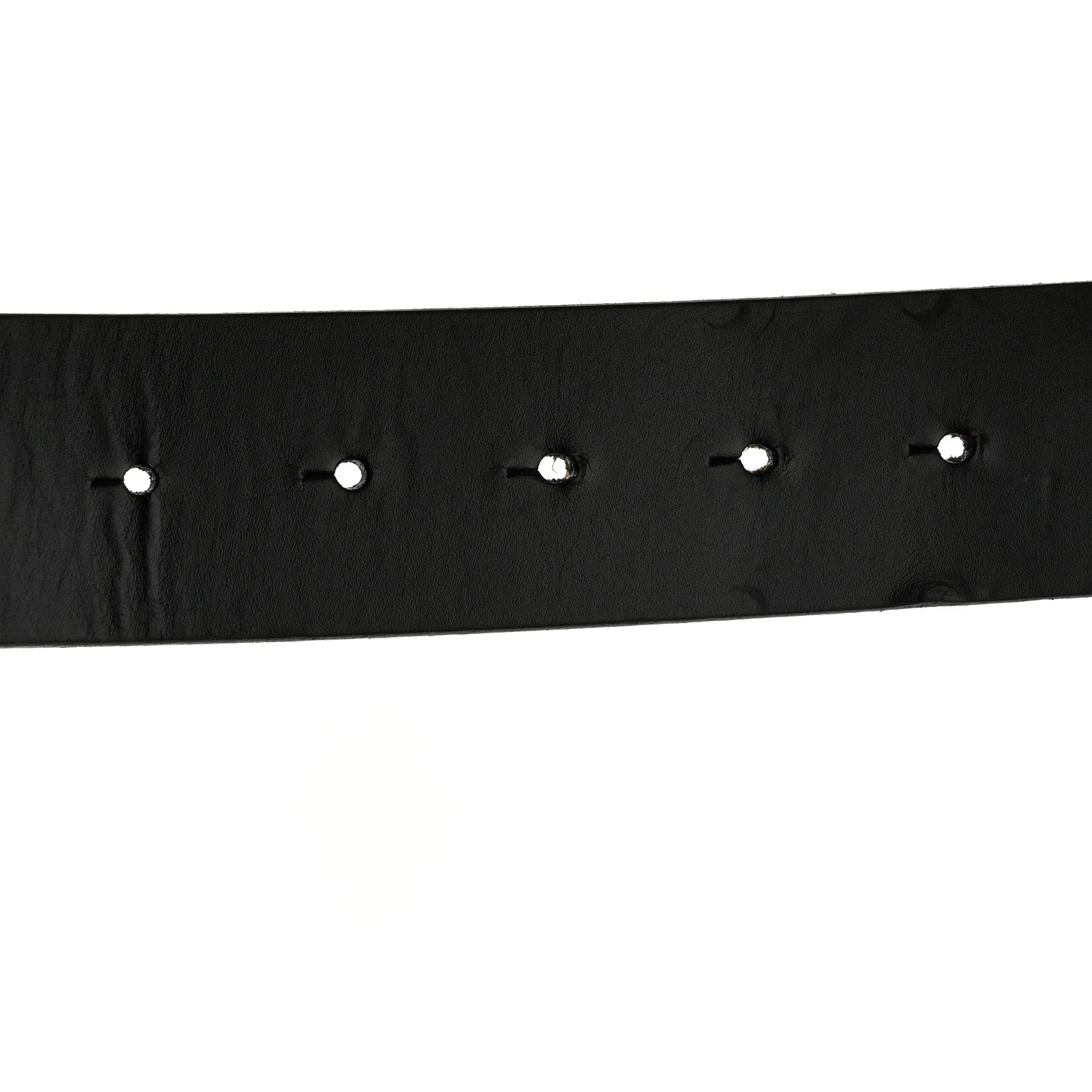 Chanel Calfskin CC Logo Belt 105 42 Black 7 of 9