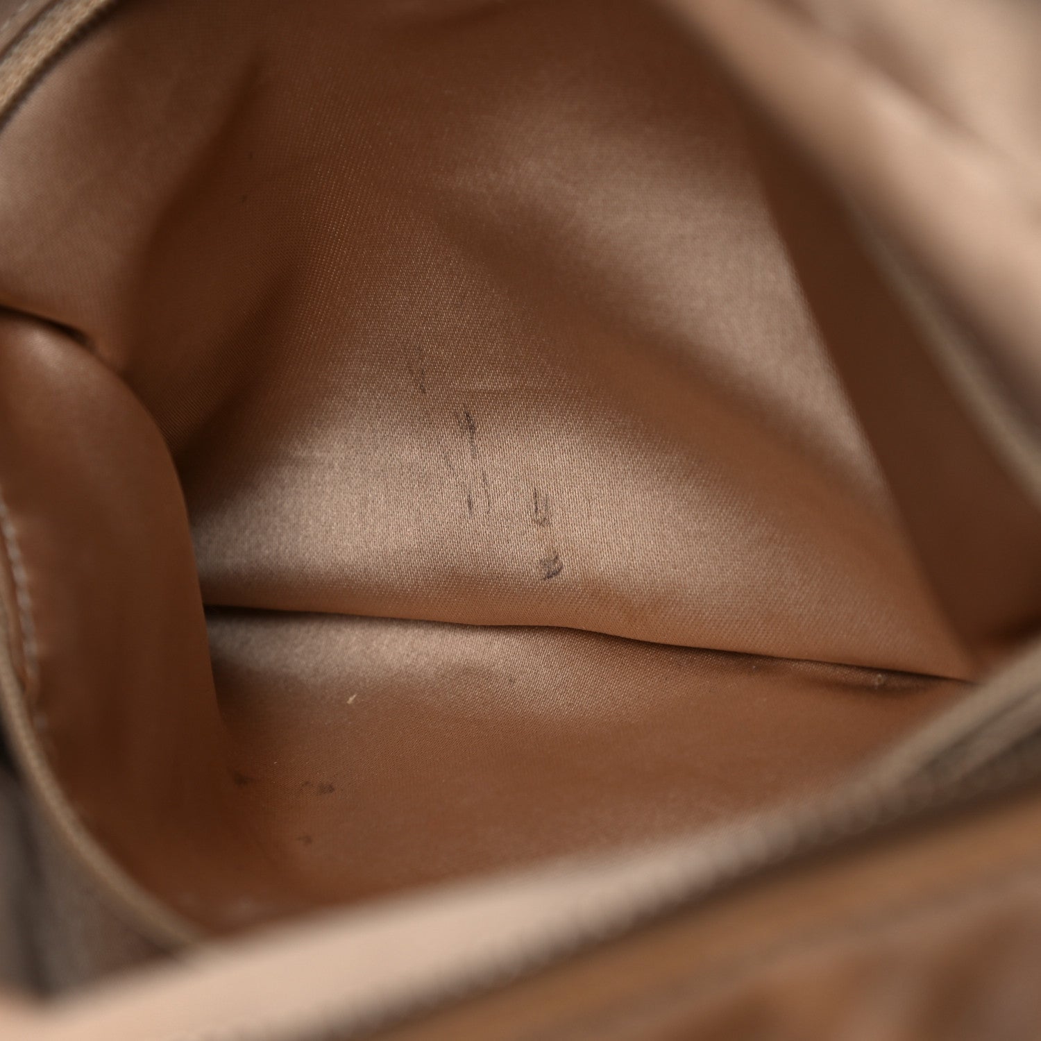 Chanel Calfskin Bubble Quilt Bowler Brown 18 of 28