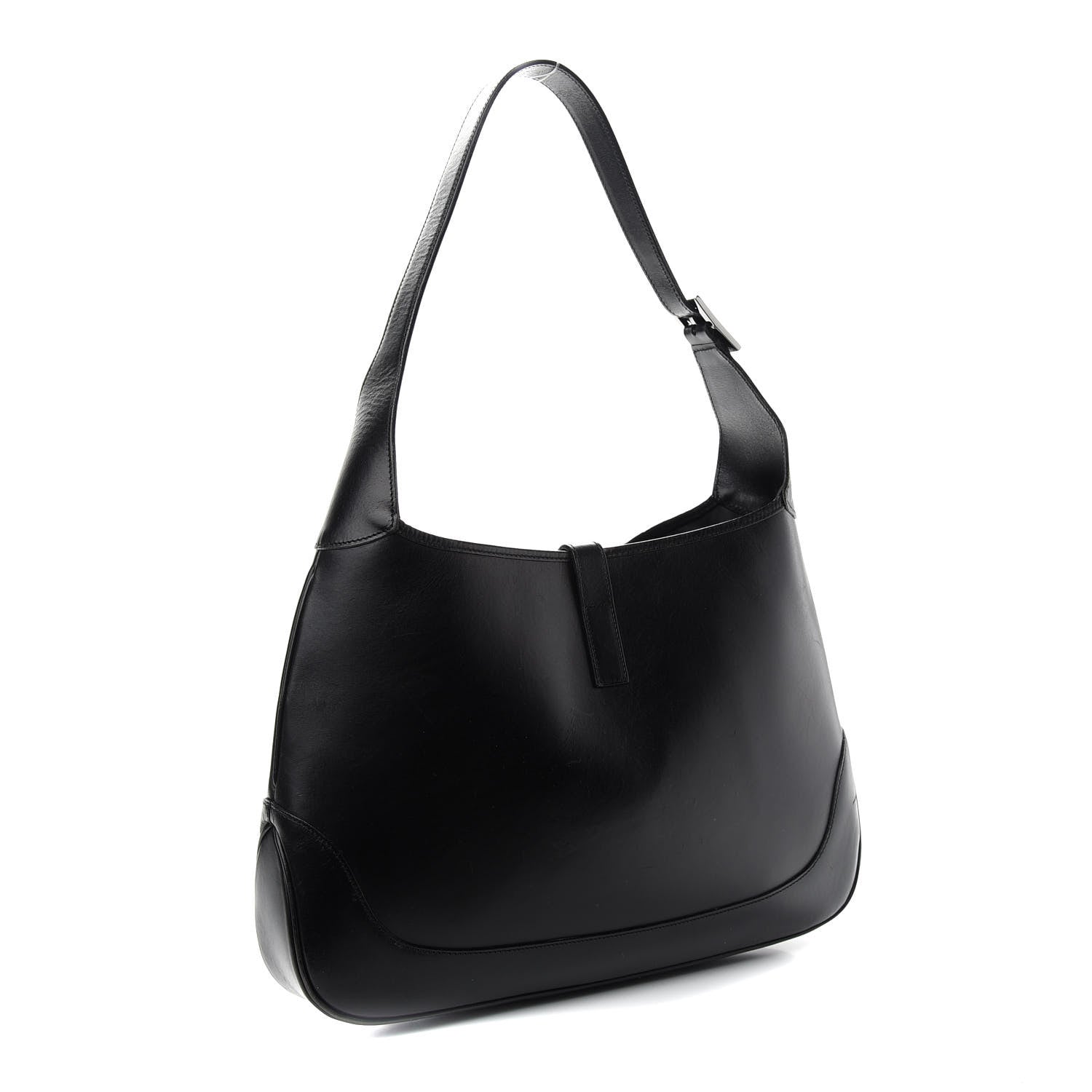 Gucci Calfskin Jackie O Hobo Black 3 of 9