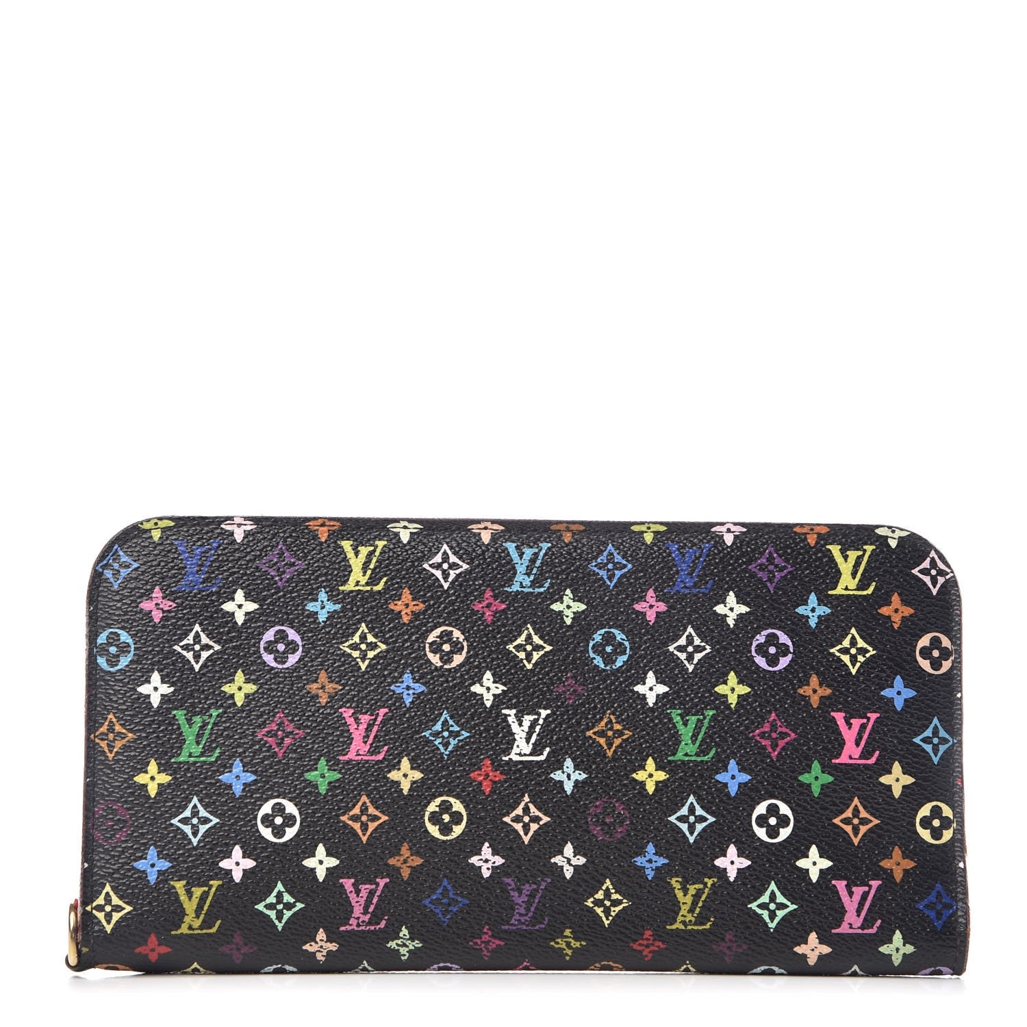 Louis Vuitton Monogram Multicolor Insolite Wallet Black Grenade 1 of 16