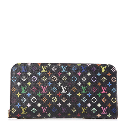 Louis Vuitton Monogram Multicolor Insolite Wallet Black Grenade 1 of 16