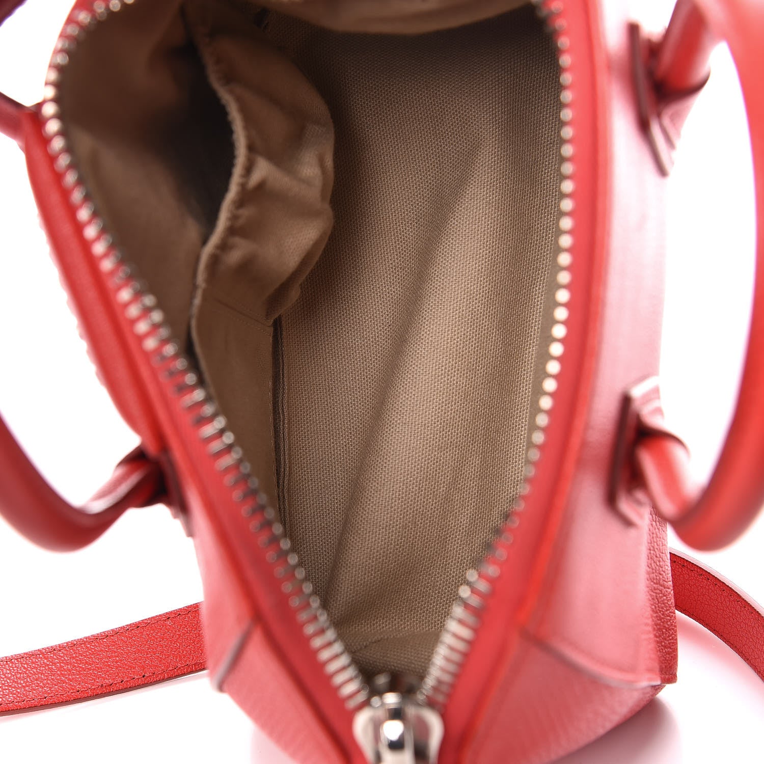 Givenchy Sugar Goatskin Mini Antigona Red 5 of 11