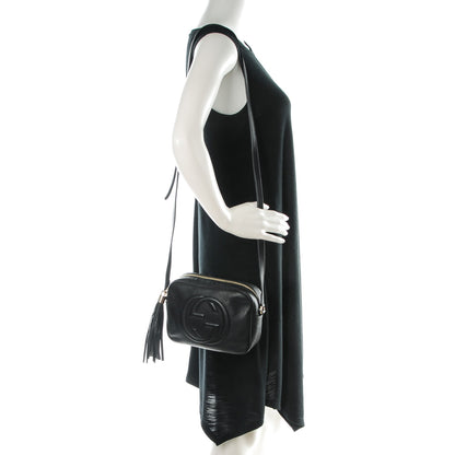 Gucci Pebbled Calfskin Small Soho Disco Bag Black 2 of 7