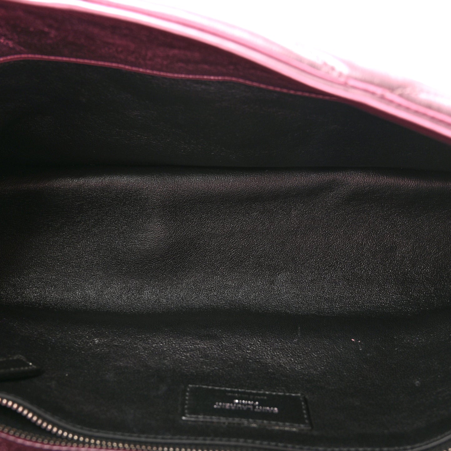 Metallic Lambskin Quilted Sade Puffer Envelope Clutch New Azalea
