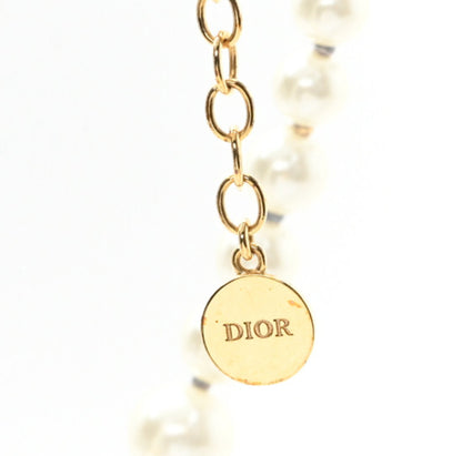 Christian Dior Pearl 30 Montaigne Choker Necklace Gold 4 of 5