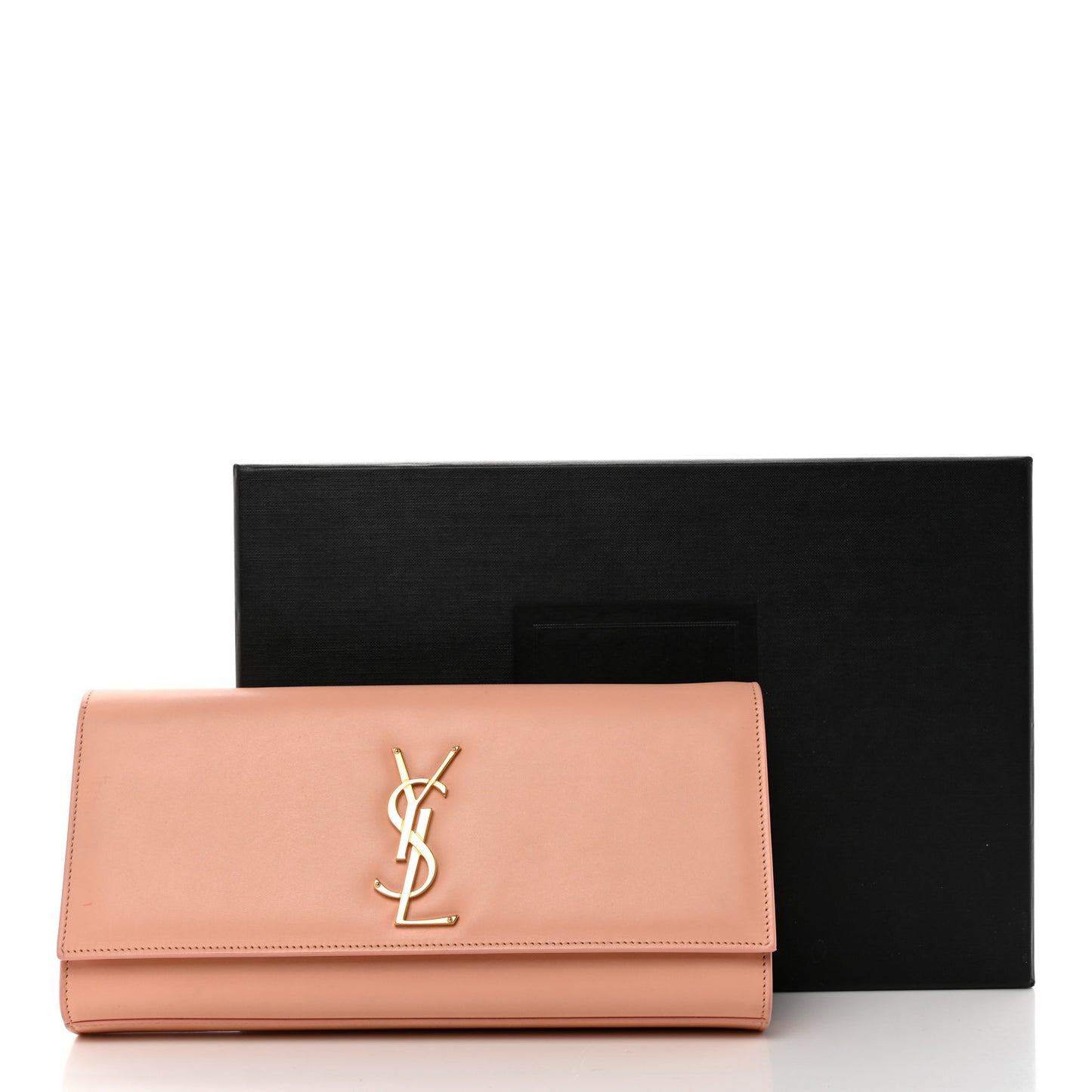 Calfskin Classic Monogram Cassandre Clutch Blush