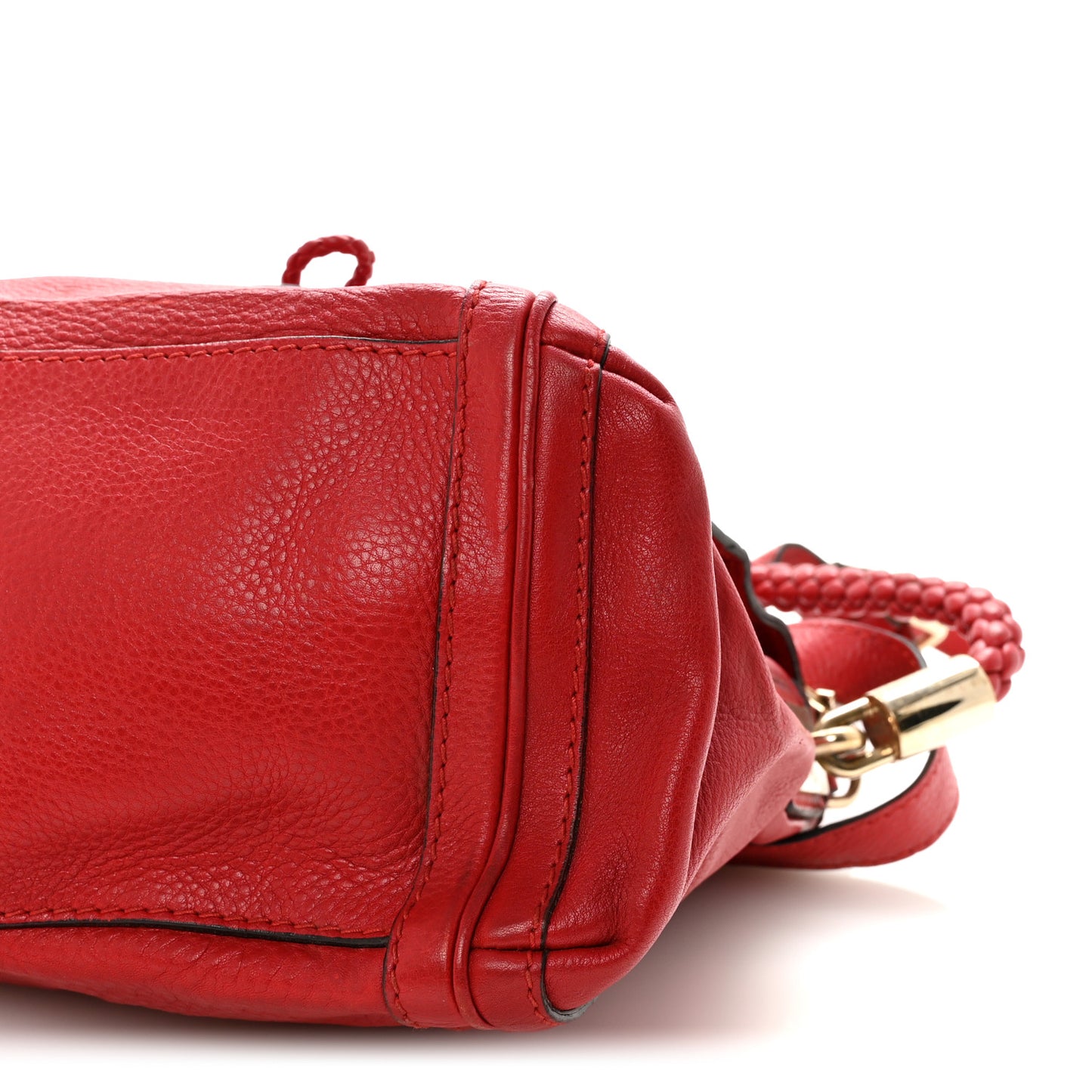 Cellarius Calfskin Medium Bella Flap Bag Vulcanic Red