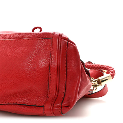Gucci Cellarius Calfskin Medium Bella Flap Bag Vulcanic Red 10 of 10