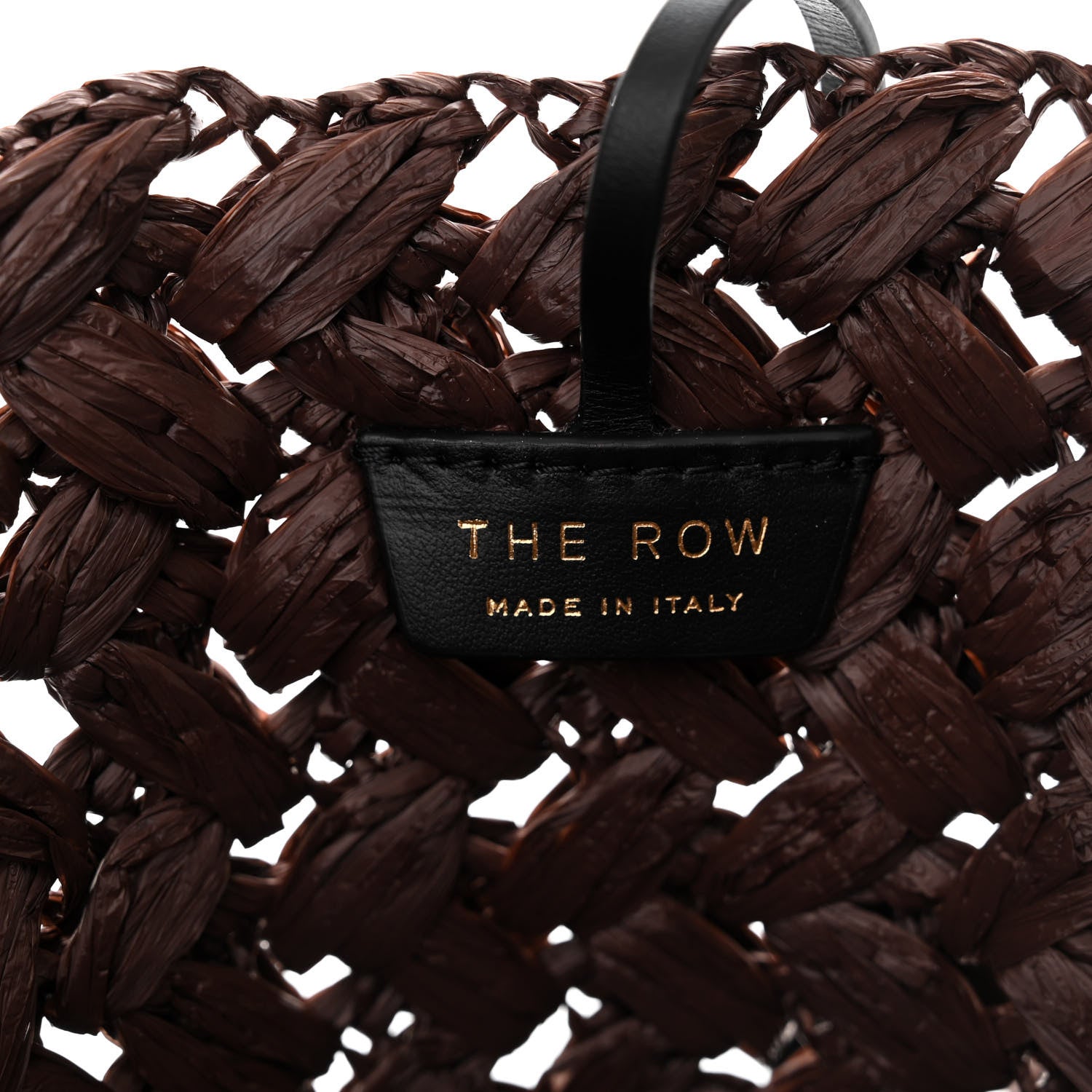 The Row Raffia Estelle Tote Bag Brown 6 of 10
