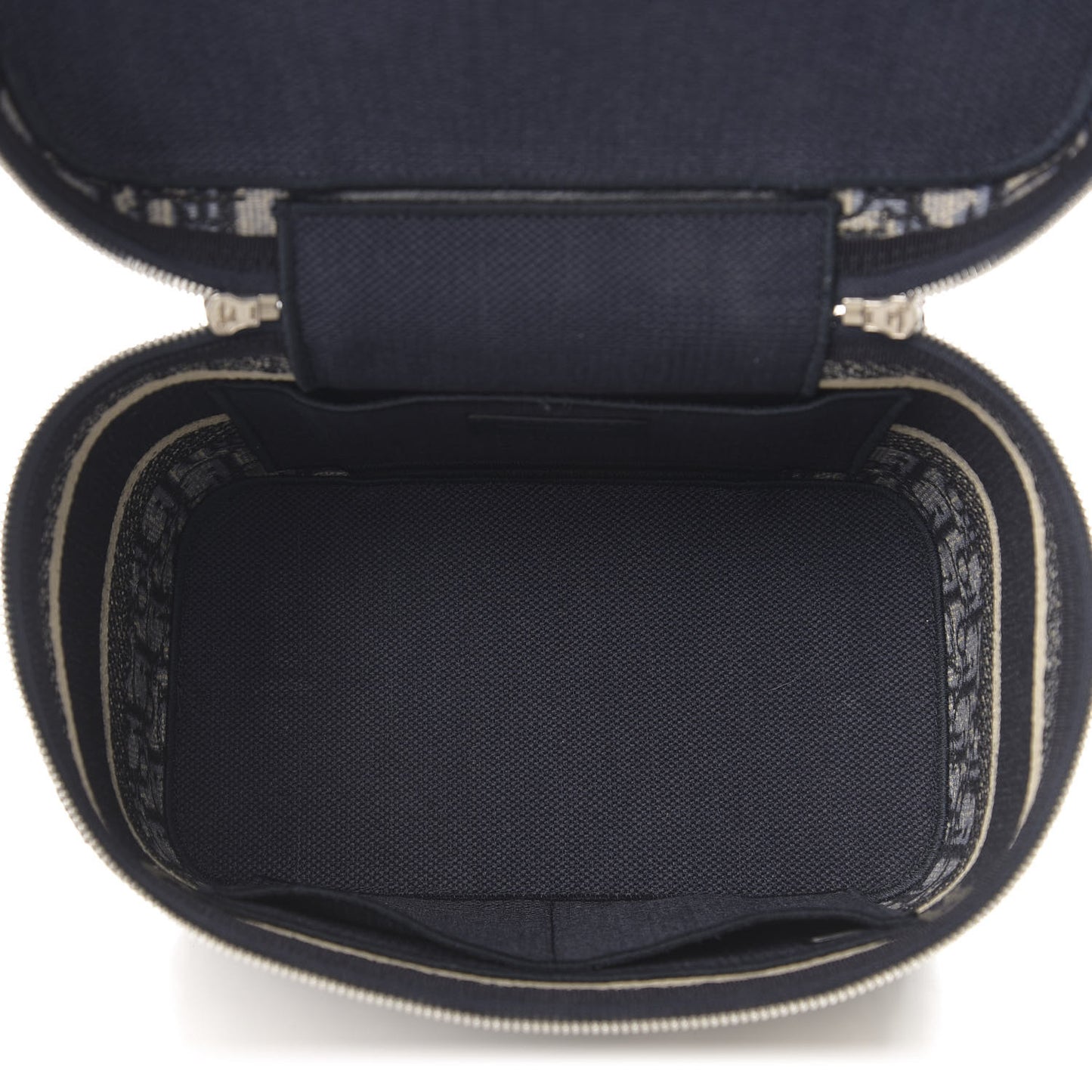 Oblique Diortravel Vanity Case Blue