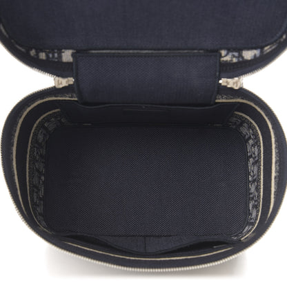 Christian Dior Oblique Diortravel Vanity Case Blue 6 of 7