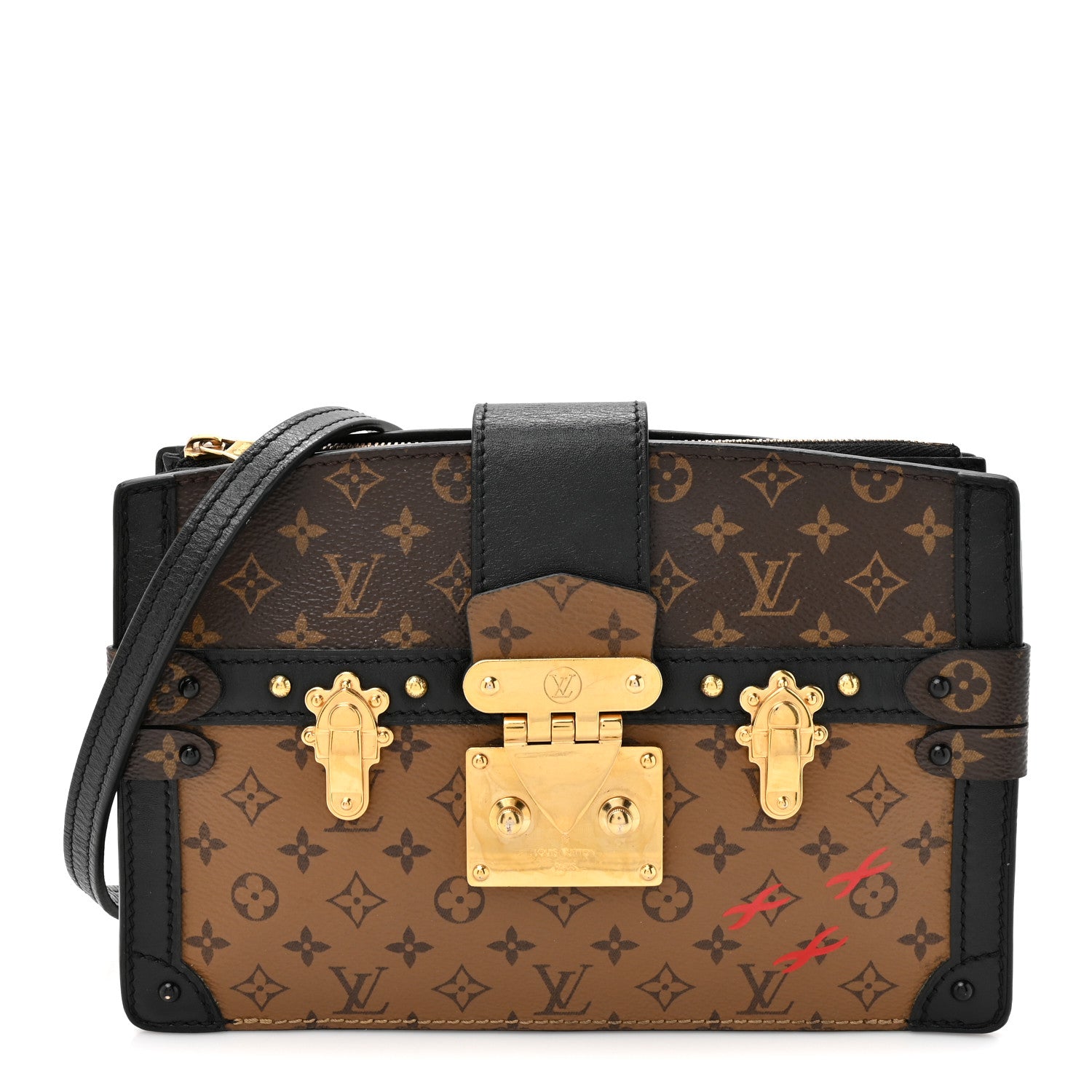 Louis Vuitton Reverse Monogram Trunk Clutch 1 of 10