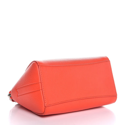 Givenchy Sugar Goatskin Small Antigona Beauty Wristlet Orange Fluo 4 of 7
