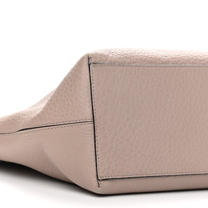 Valentino Garavani Grained Calfskin Rockstud Shoulder Tote Poudre 8 of 12