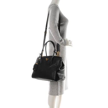 Prada Vitello Grain Tote Black 2 of 8