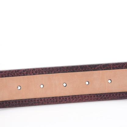 Gucci Monogram Bamboo Belt 80 32 Brown 5 of 9