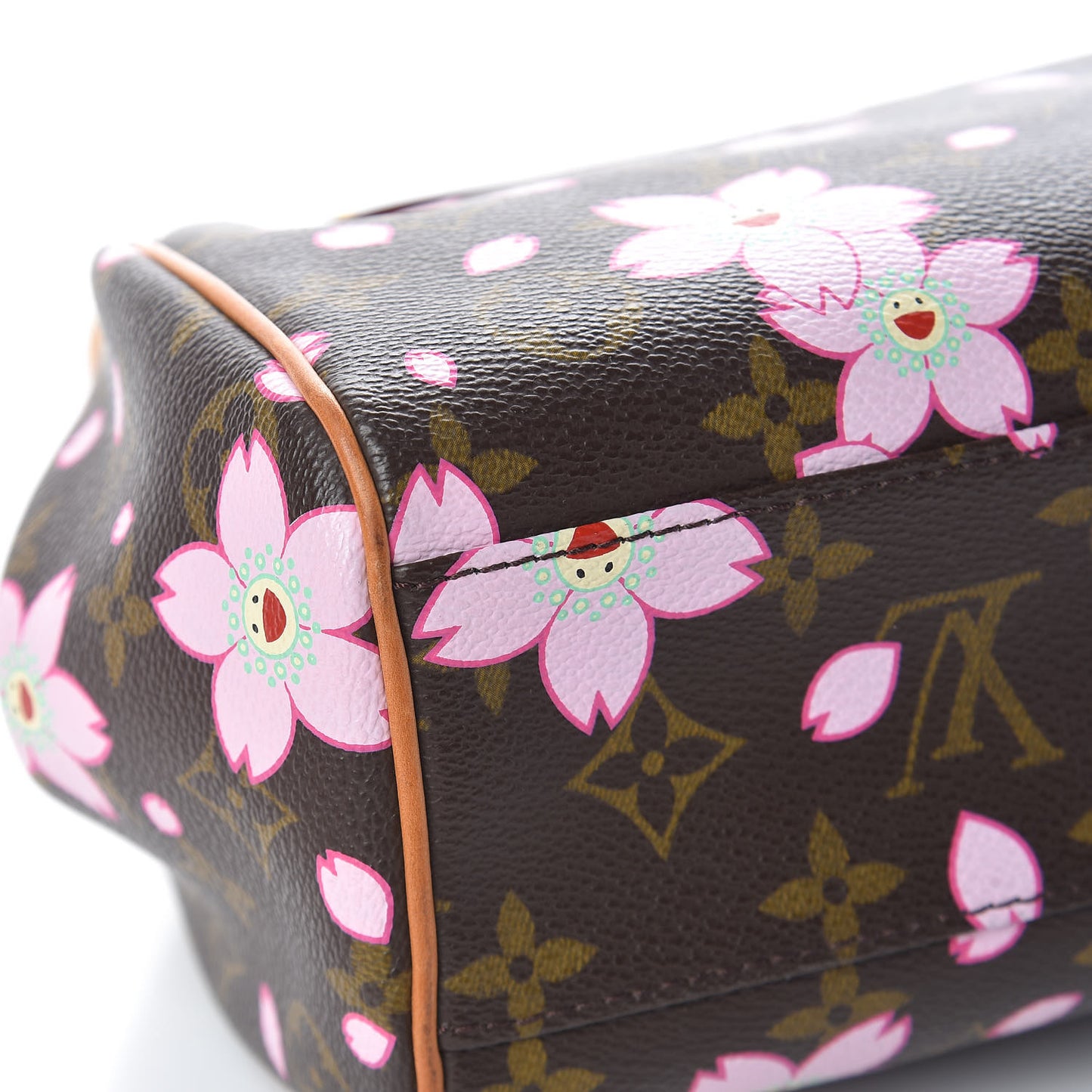 Monogram Cherry Blossom Sac Retro Bag Brown
