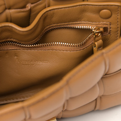 Bottega Veneta Nappa Maxi Intreccio Padded Cassette Crossbody Bag Caramel 6 of 12