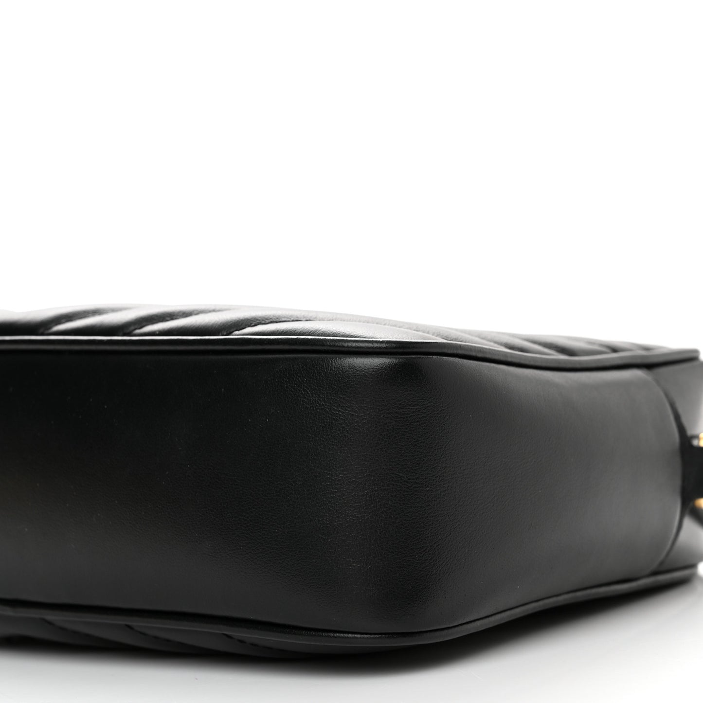 Calfskin Matelasse Monogram Lou Camera Bag Black