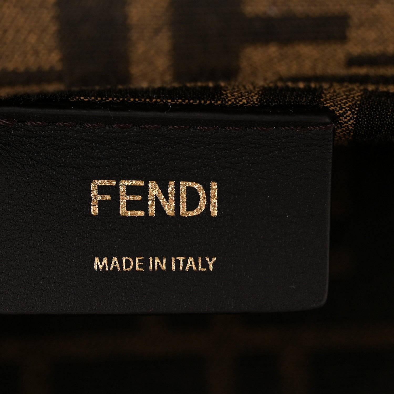 Fendi Nappa Suede Striped Inlay Small Fendi First Multicolor 6 of 11