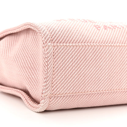 Chanel Mixed Fibers Calfskin Mini Deauville Tote Rose Pink 9 of 10