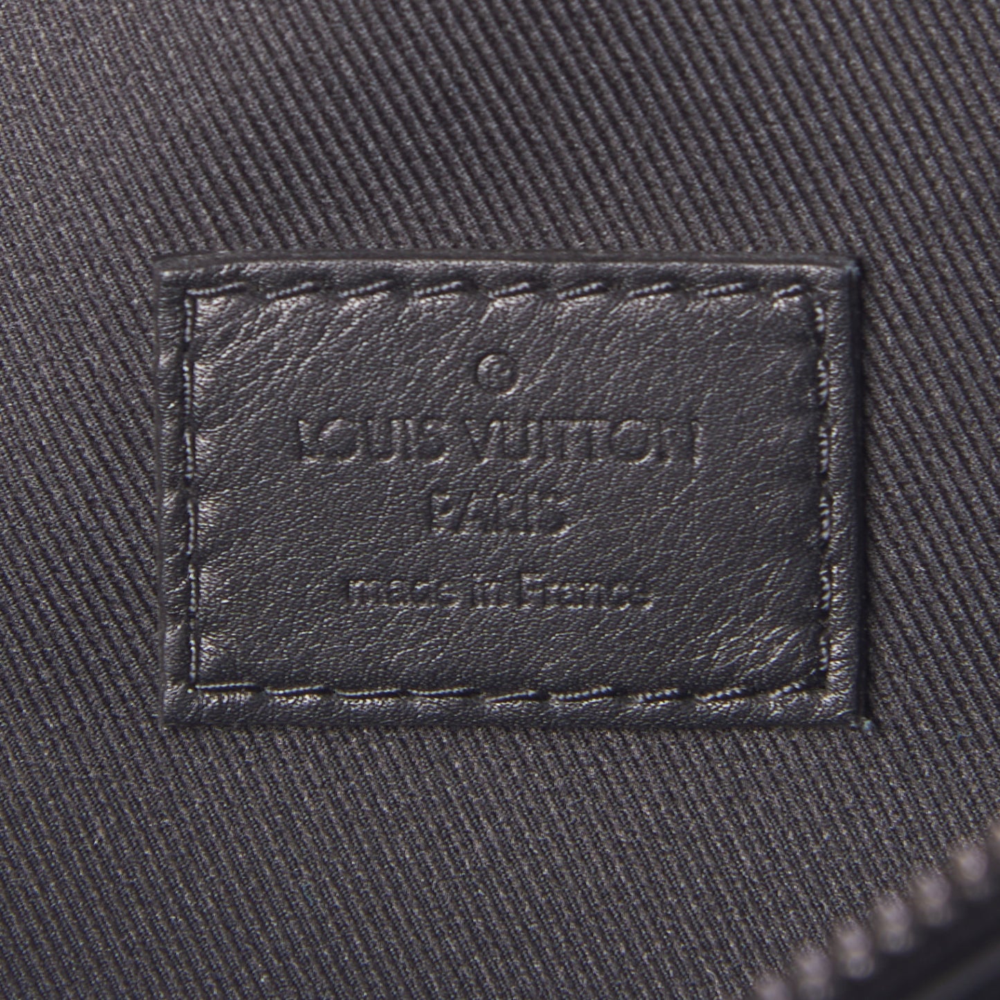 Calfskin Monogram Shadow Discovery Bumbag Black