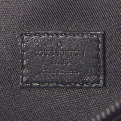 Louis Vuitton Calfskin Monogram Shadow Discovery Bumbag Black 6 of 8