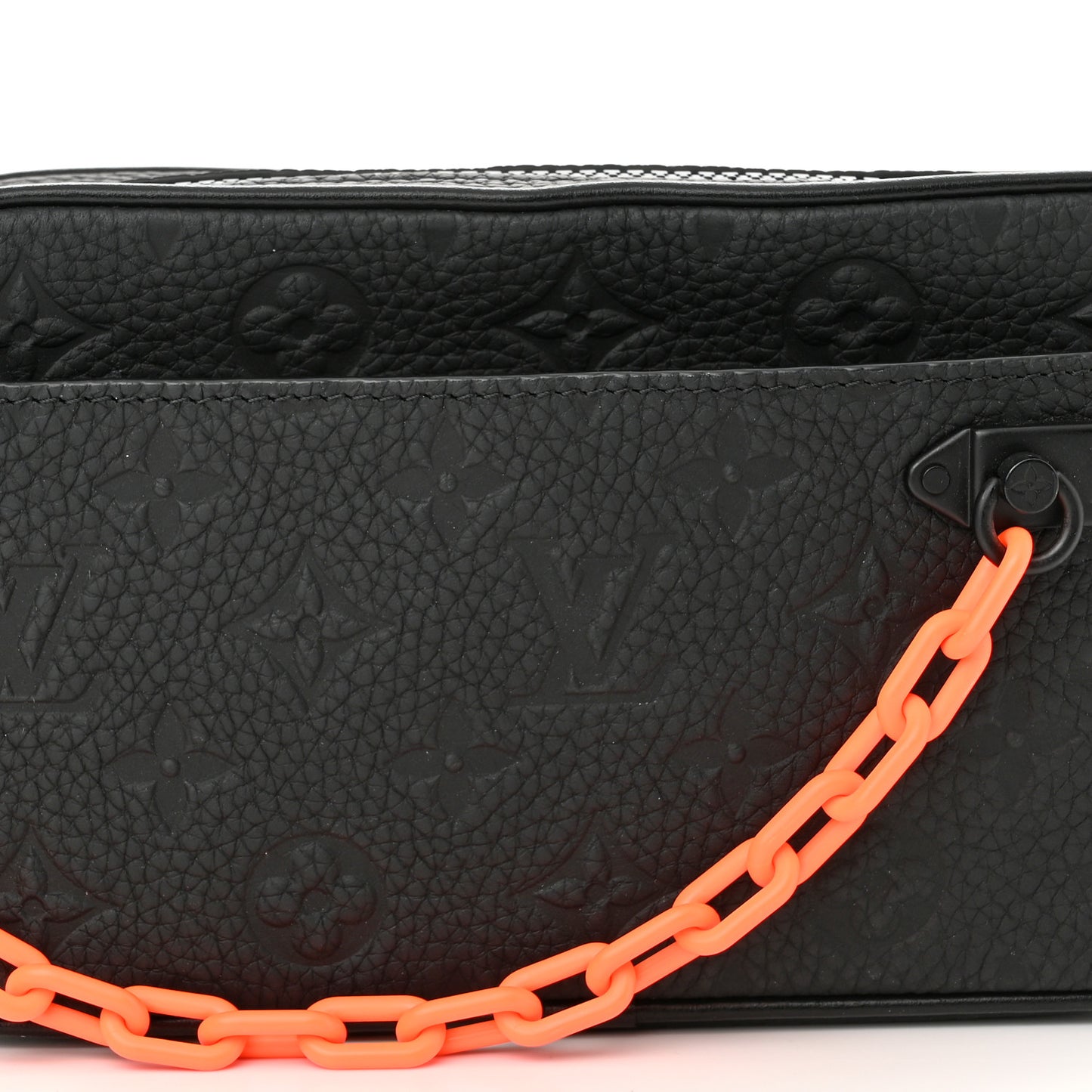 Taurillon Monogram Uniformes Solar Ray Soft Pochette Volga Belt Bag Black