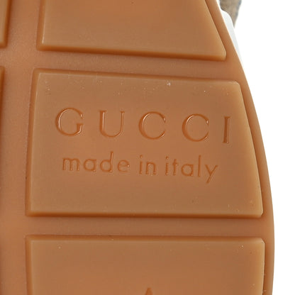 Gucci Monogram Multicolor Demetra Womens Rhyton Sneakers 36 Yellow Blue Great White Tabasco 6 of 6