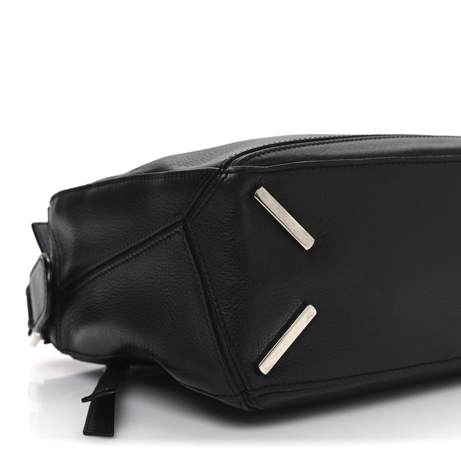 Loewe Calfskin Small Puzzle Bag Black 9 of 11