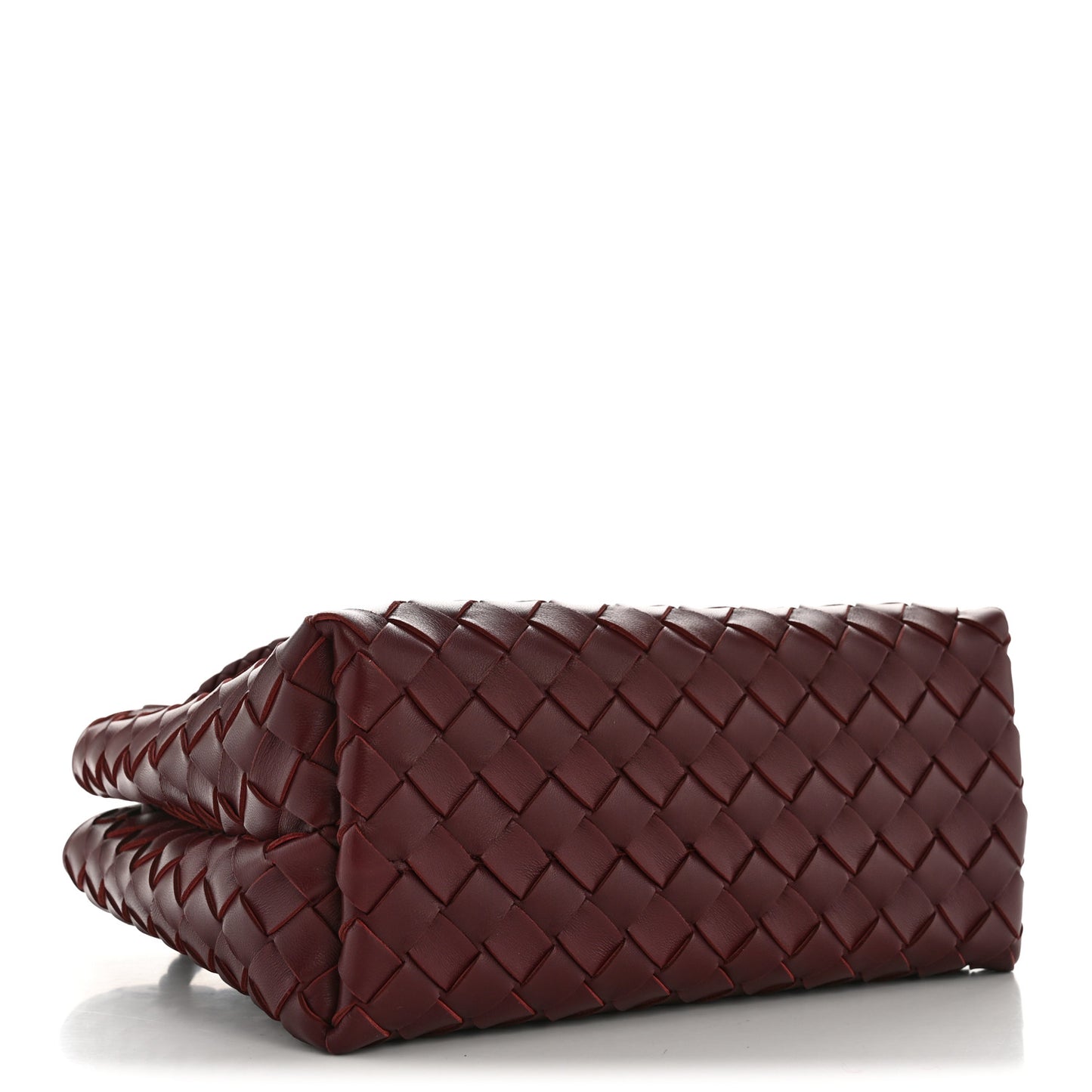 Nappa Intrecciato Small Andiamo Shoulder Bag Barolo Barolo