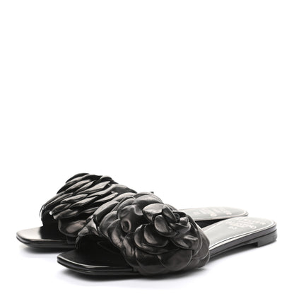 Valentino Garavani Nappa Atelier 03 Rose Edition Slide Sandals 36.5 Black 4 of 16
